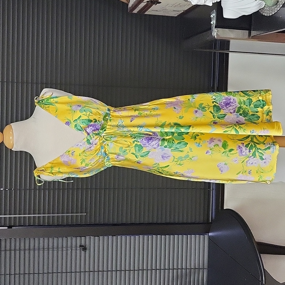 Miguelina print dress